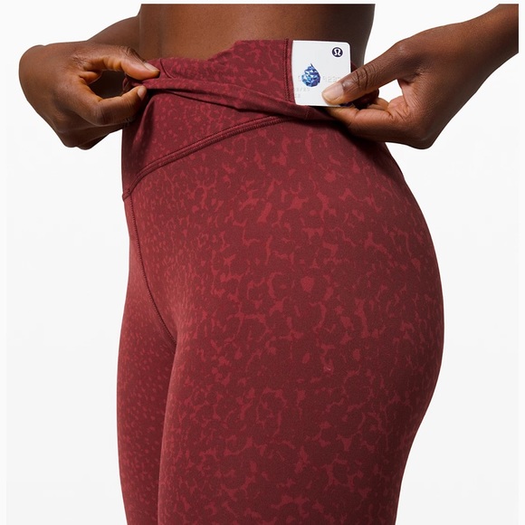 Lululemon Align Pant 28” * City Camo Chianti Multi - Picture 2 of 5